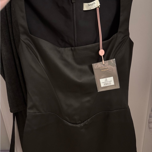 House of CB Enya Black Corset Mini Dress - Picture 8 of 10